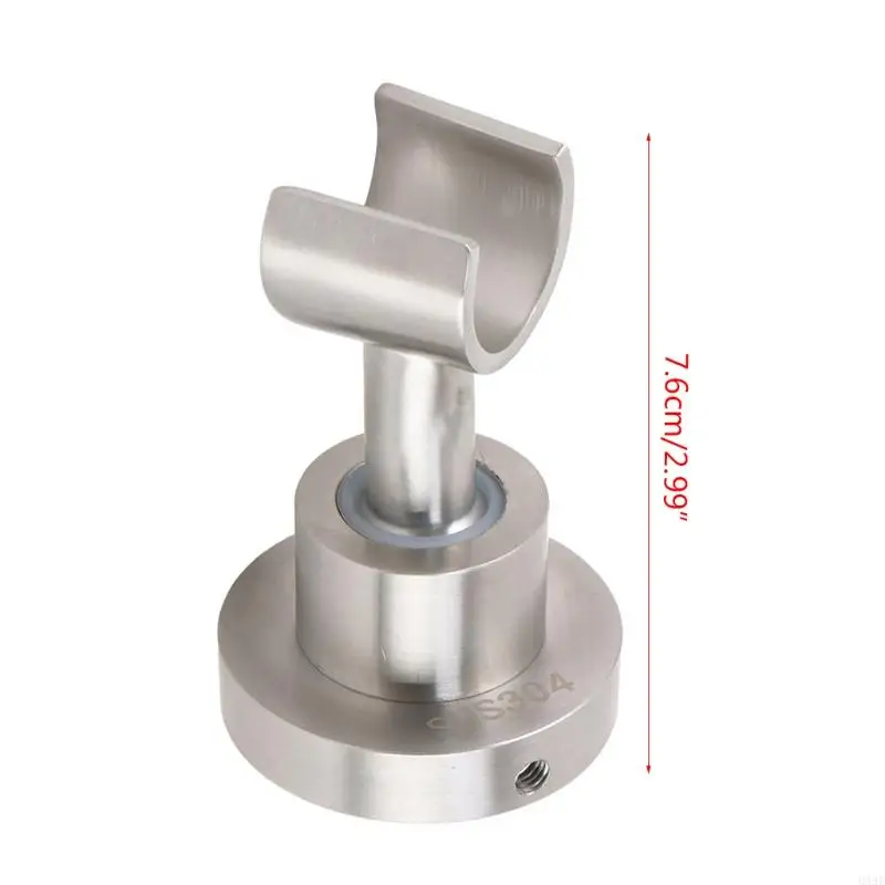 649E Ducha baño ajustable acero inoxidable montado en pared para cabeza Braquista