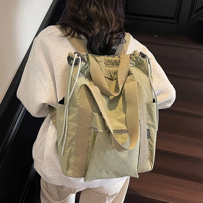 

Large Capacity Children Backpack Crossbody Bag for Women Hand-held Cute Backpack School Bags Class Bag for Girl Рюкзак Женский