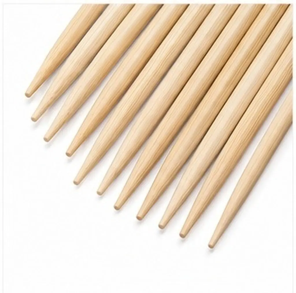36Pcs Bamboo Knitting Needles Single Pointed 12Cm Lightweight Smooth for Joint Pain Handmade Sweater Scarf