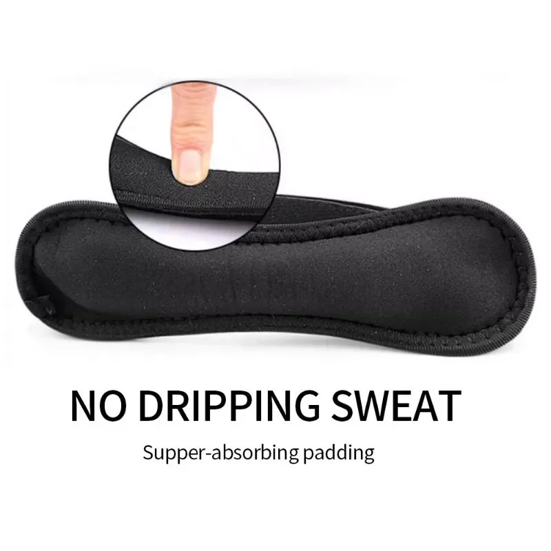 مقبض قابل للتعديل الرياضة الركبة الحرس الفرقة حماية الغضروف المفصلي منع الرباط سلالة الرضفة حزام منصات الركبة الداعم الضغط #6