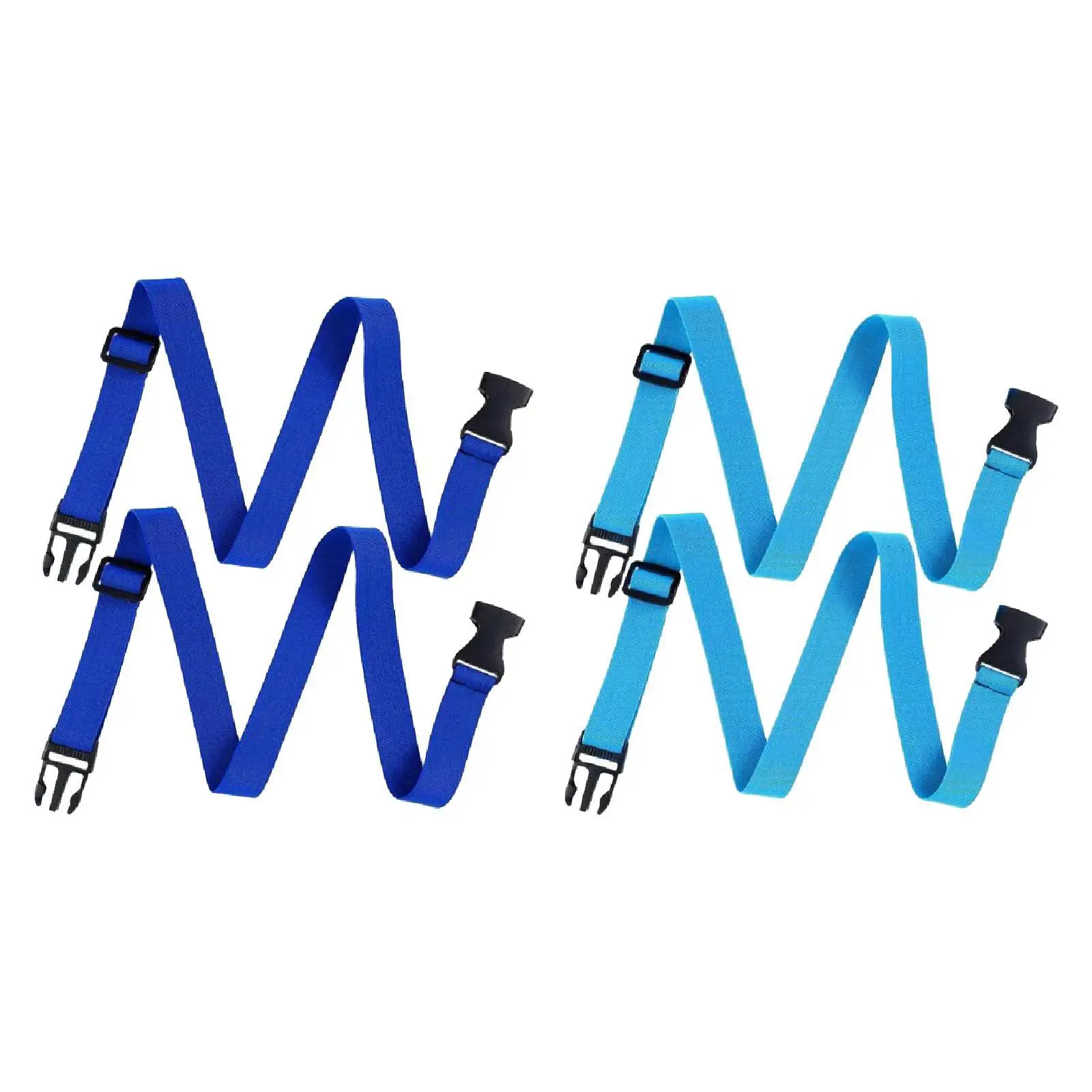 2 Pieces Extendable Towel Bands Replacement Multifunction Portable with Adjustable Clasp Elastic Straps for Ship Beach Party