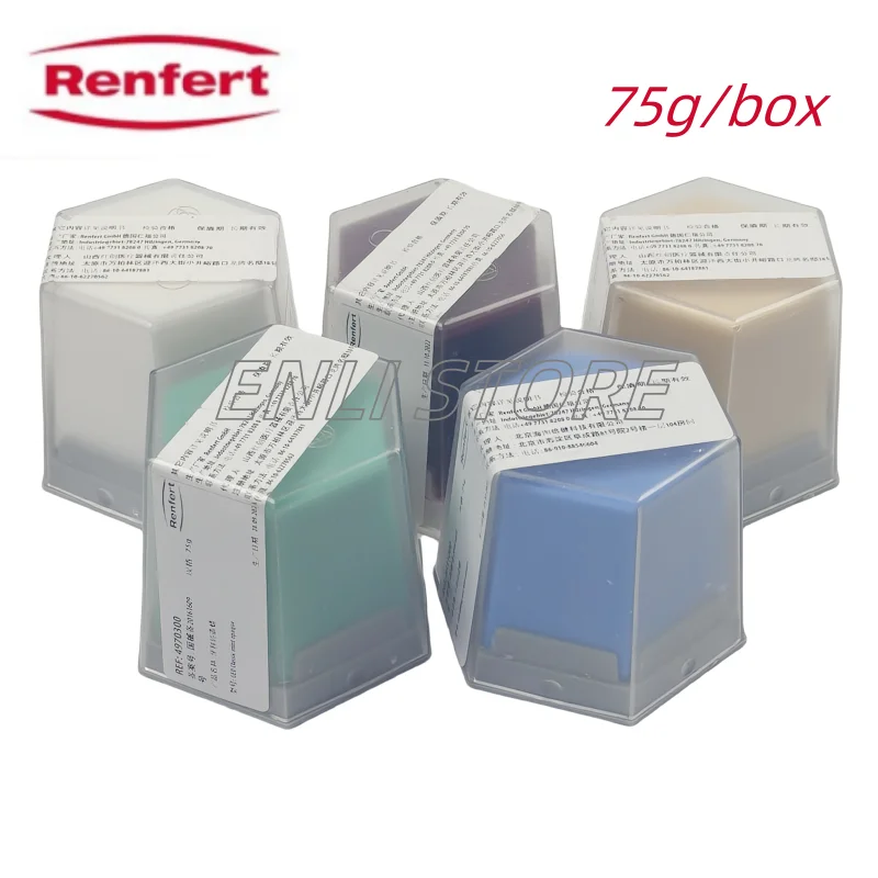 

75g Original Renfert Crown and Bridge Wax GEO Classic Modeling Special Dipping Ordering Information Wax Made in Germany