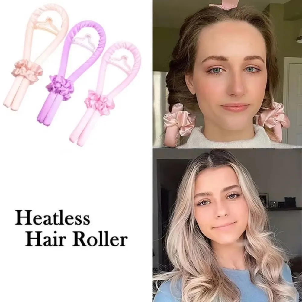 Heatless Curling Rod Headband No Heat Hair Curler Lazy Hair Rollers Soft Hair Curlers Sleeping Curls Curling Hair Styling Tools