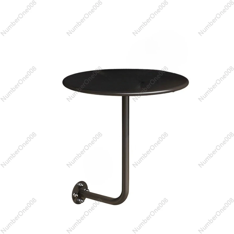 

Настольный круглый стол для кафе и кондитерских, в индустриальном стиле, приставной, компактный, для бара