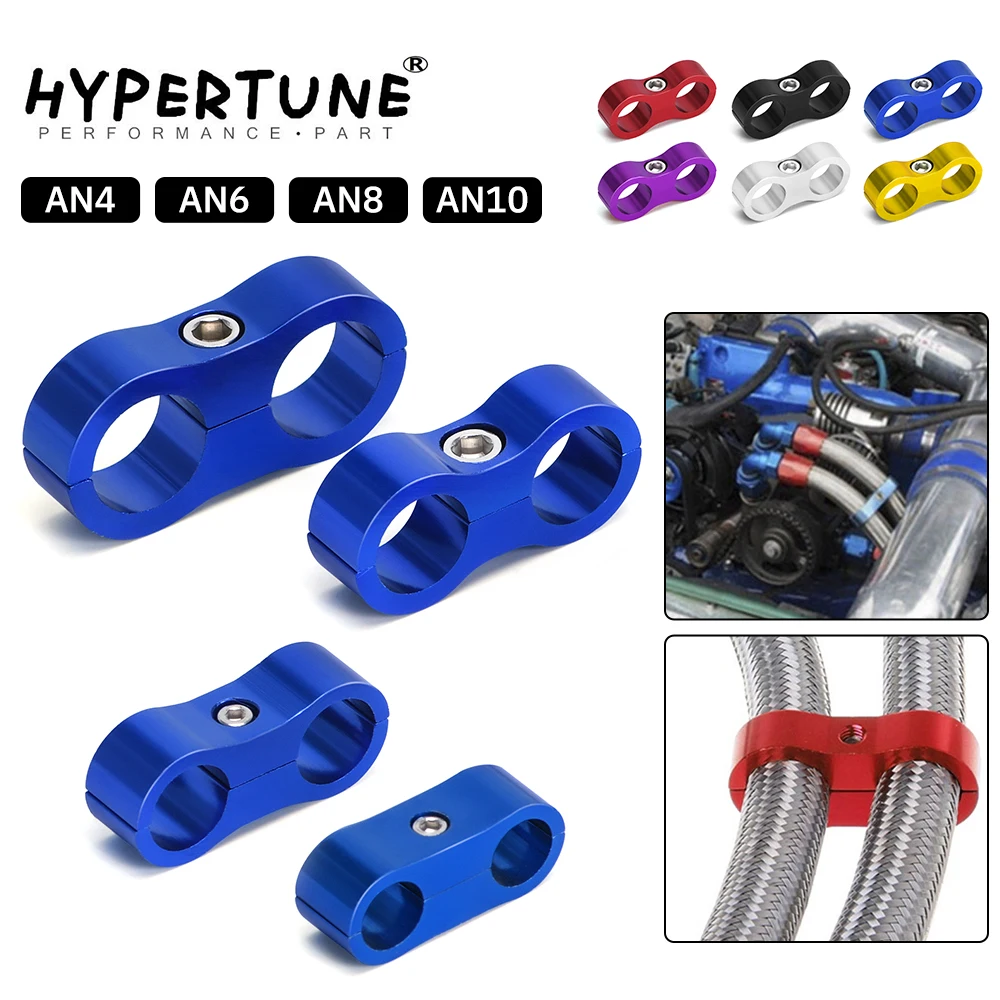 1 قطعة العالمي AN4 AN6 AN8 AN10 AN12 البليت النفط الوقود خرطوم المياه أنبوب فاصل مقسم المشبك الألومنيوم خط فاصل HT-SLJN01