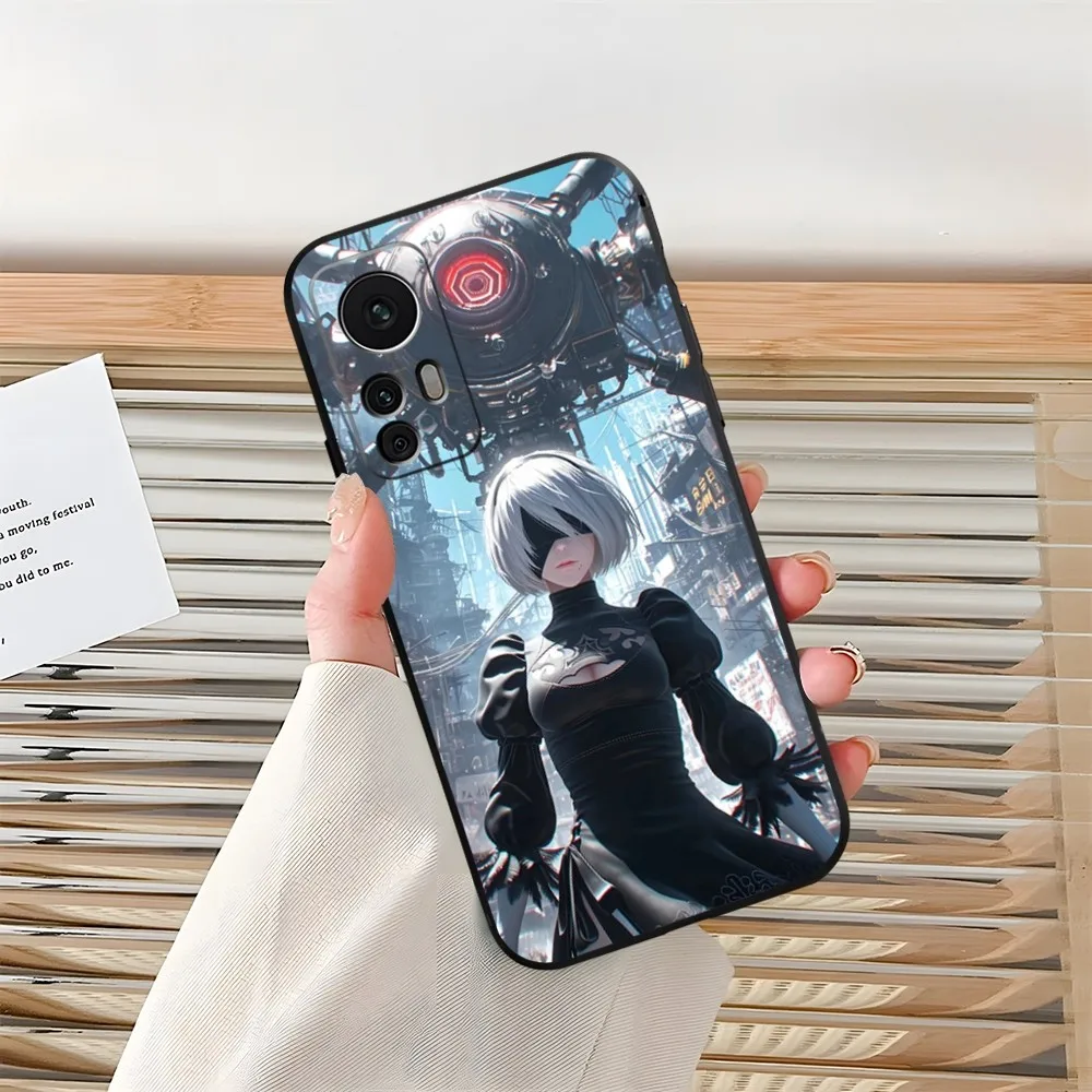 2B NieR Automata Phone Case Funda for Xiaomi 14 11T 13 12 Lite Ultra Redmi Note 13 10 Pro POCO F4 F5 X5 Pro Coque