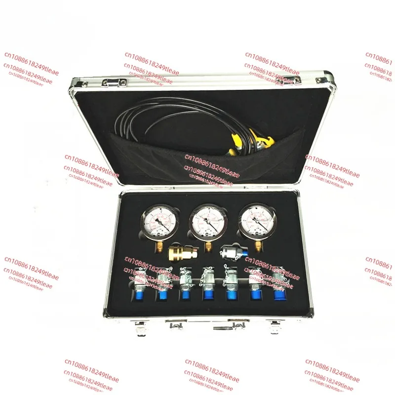 Portable hydraulic test gauges digger pressure test Excavator Hydraulic Pressure Test Kit For Excavator hydraulic tester