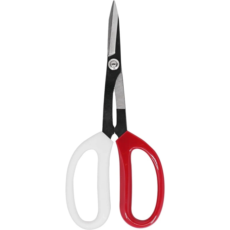 Deluxe Scissors for Garden, Crafts and Horticulture, 8-Inch, Box of 12, Red/White