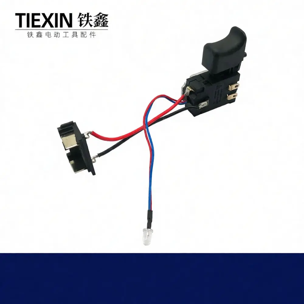 Replacement Power Switch For Tiexin 21V Cordless Impact Wrench Repair Parts Electric Drill Control Accessory