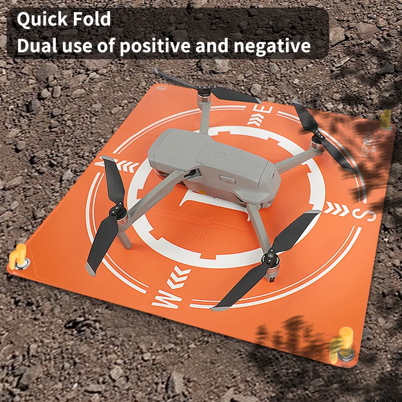 KIPYE Drone Landing Pad Universal Waterproof Weighted Portable Fast-Foldable Helipad Launch for DJI mini3 pro/air2 Accessories