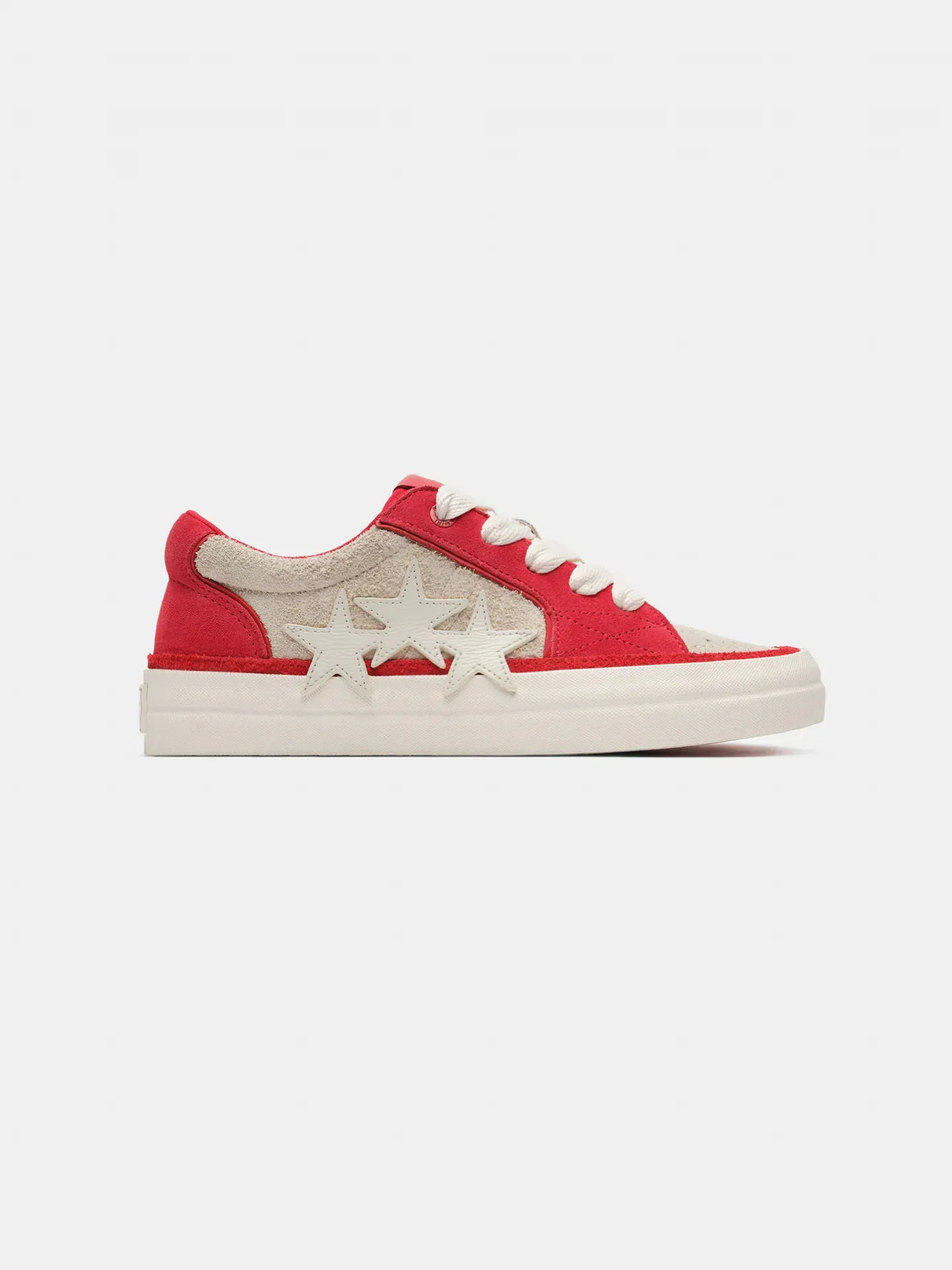 Unisex Sunset Skate Low Sneakers Birch Red