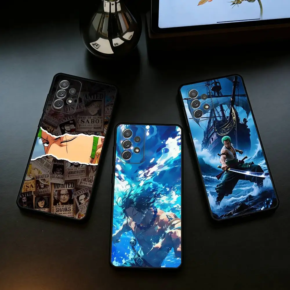 Мягкий силиконовый черный чехол L-Lost M-Marimo для Samsung Galaxy A73, A72, A71, A70, A53, A52, A51