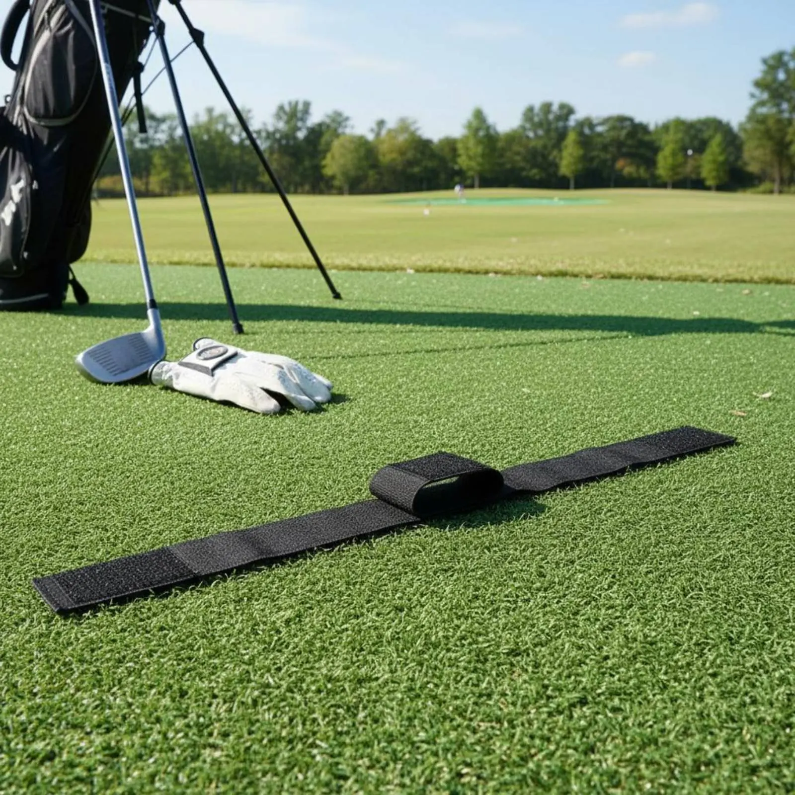 

Golf Swing Arm Band Adjustable Golf Correction Strap Swing Correcting Arm Band Muscle Memory Sports Gear Body Connection