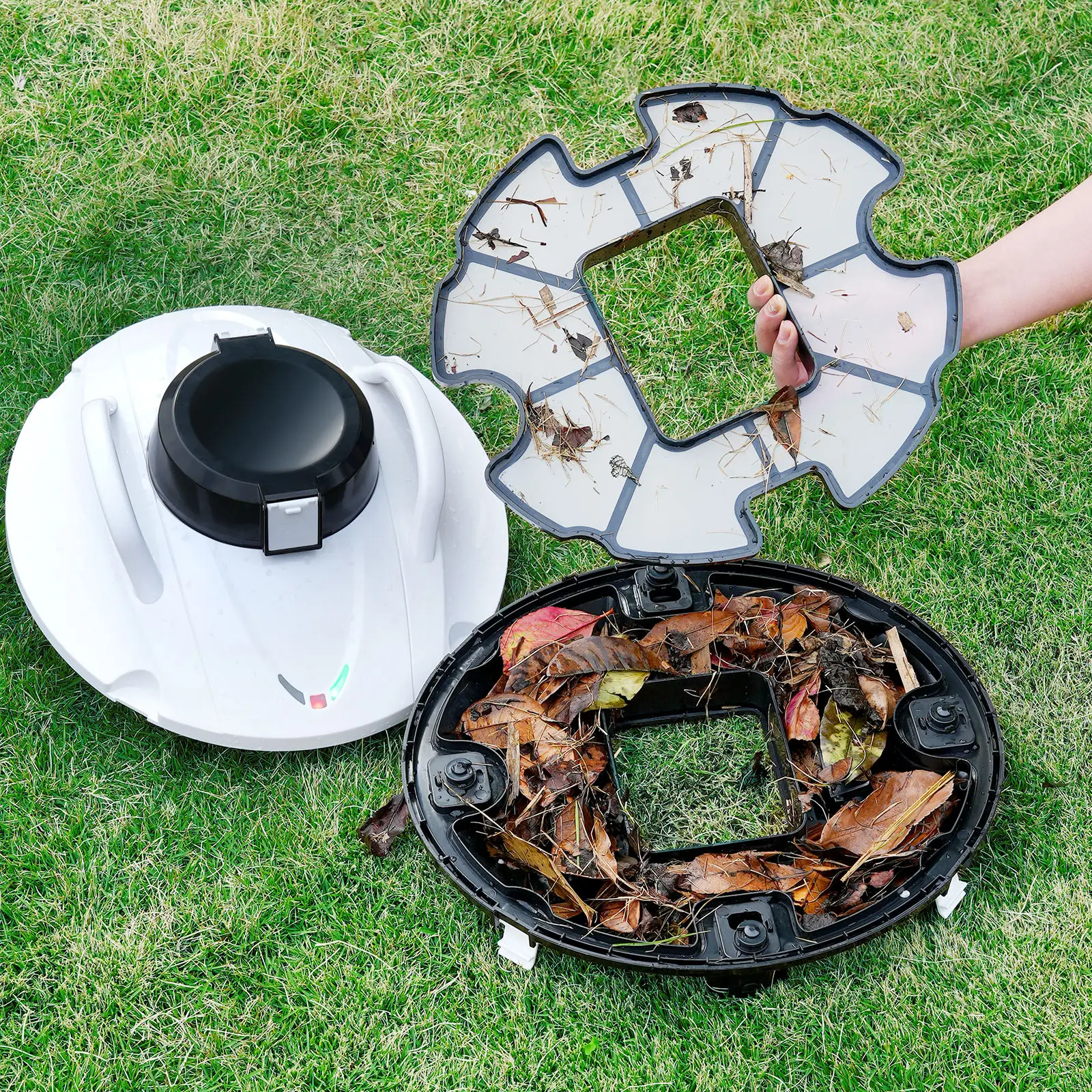 Automatic Swimming Pool Cleaning Robot Cordless Underwater Crawler Robotic Vacuum Cleaner for Pool