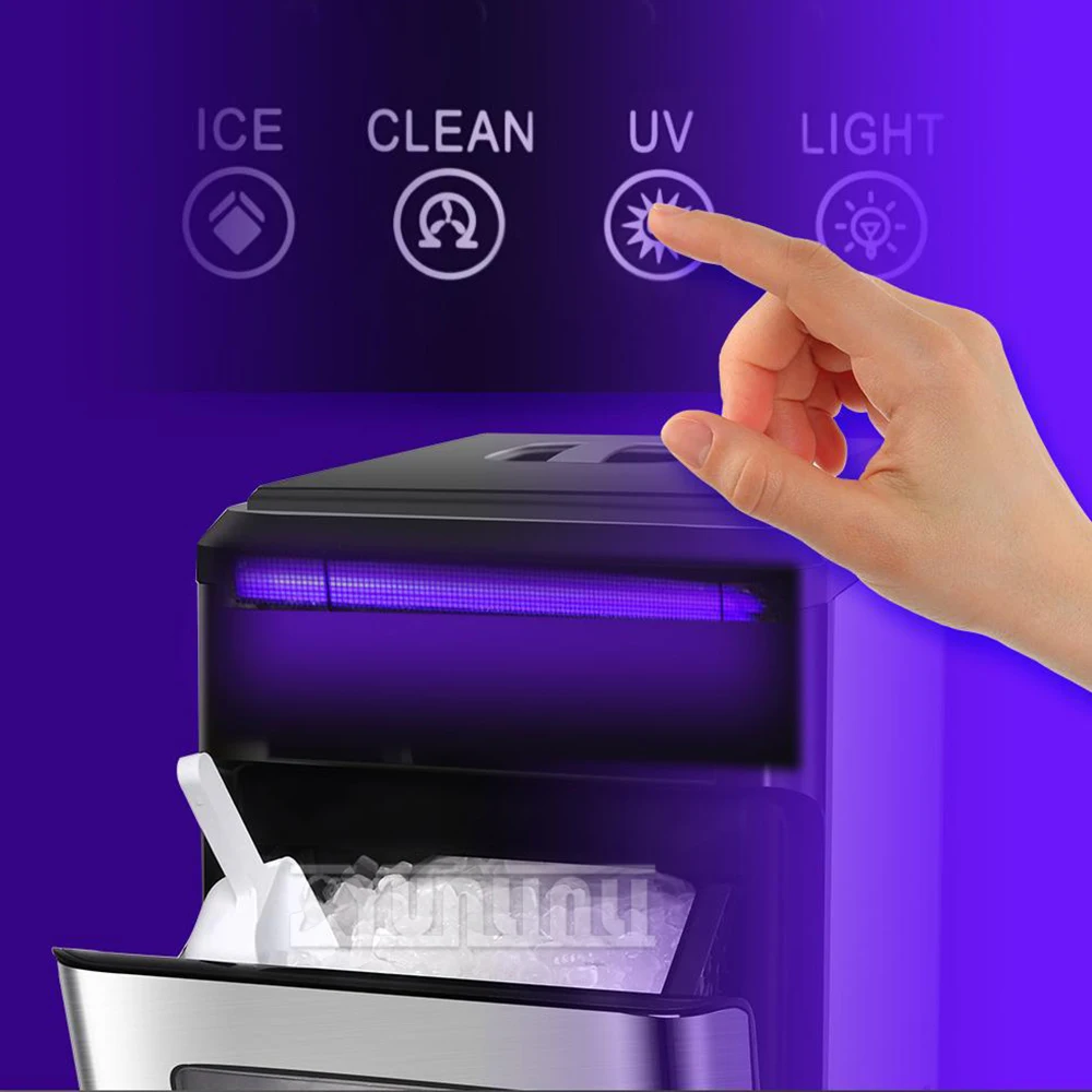 30Kg Household Automatic Ice Maker Commercial Irregular Granular Ice Maker Ice Maker for Office