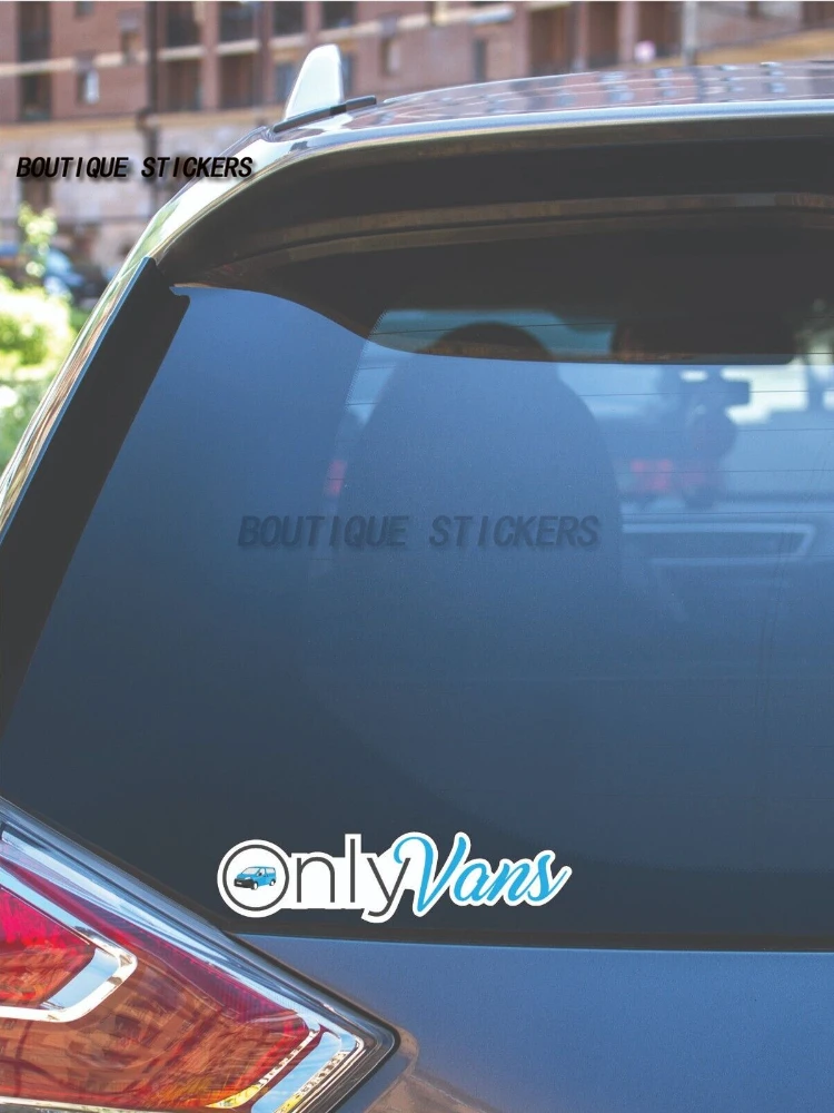 فقط V A N S سيارة ملصق ute العلجوم 4x4 نافذة الوفير مثيرة للاهتمام مقاوم للماء البولي ايثيلين ملصق فقط المشجعين ملصق صغير #2