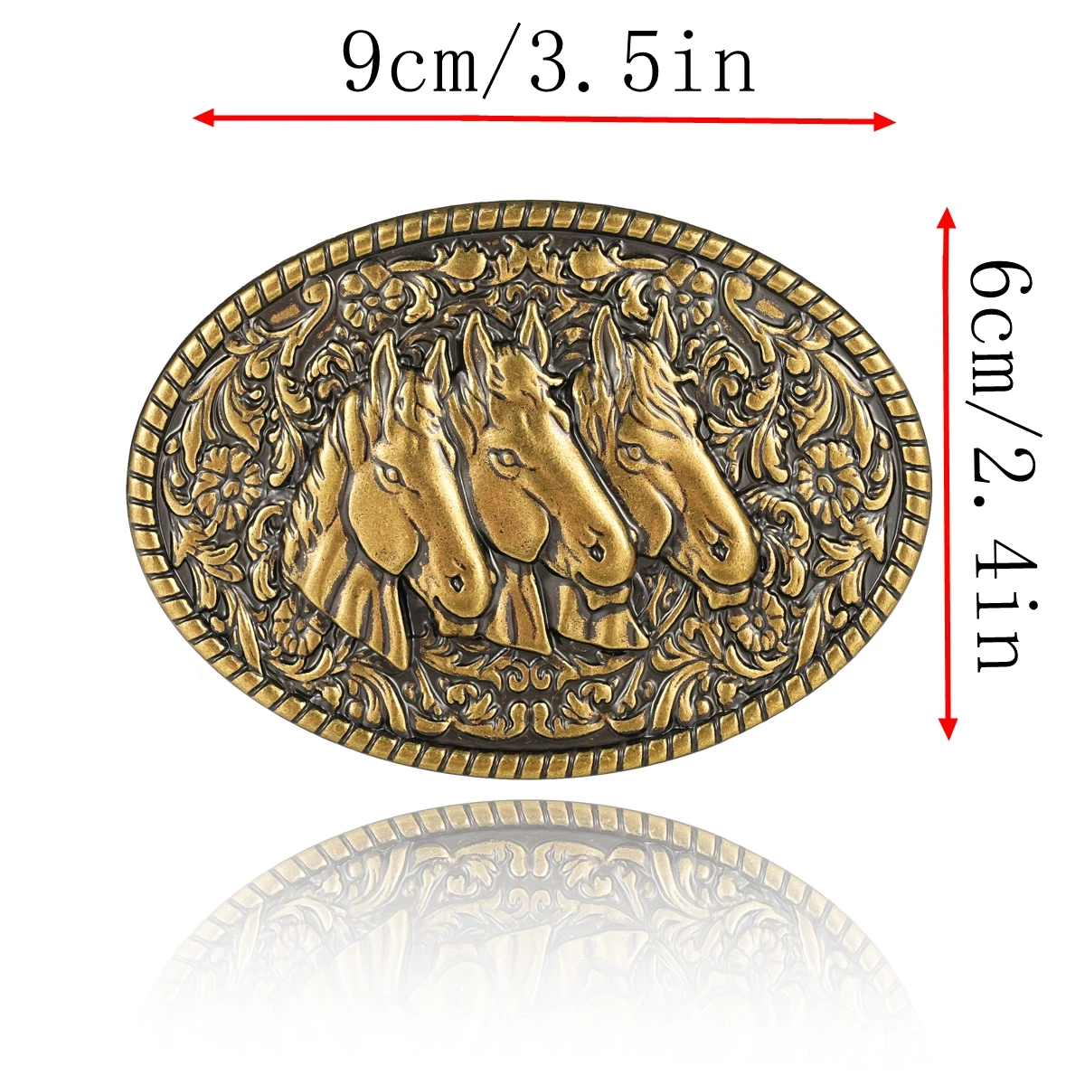 Western Belt Buckle Initial Vintage-Cowboy Rodeo Silver Large Skull Belt Buckle for Men Women