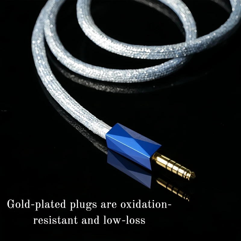 Culemi-QB Headphone Upgrade Cable with 2.5/3.5/4.4 Balanced MMCX/2PIN IE900 IE600 Suitable for DaVinci Delci Explorer 4U