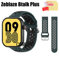 Band For Zeblaze Btalk Plus  Strap Smart Watch Silicone Breathable Sports Bracelet Screen protector film For Women men