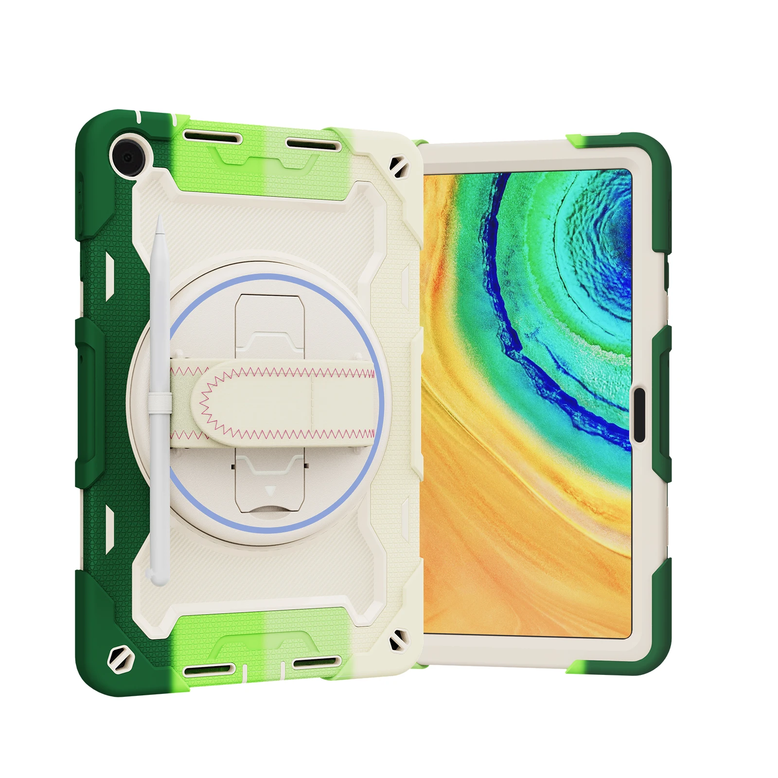 For Huawei Matepad 11 SE 10.1T10s 10.1‘’ T10 Pro 12.6 Air 11.5 Air 12 2024 Rotating stand Cover for Honor pad 9  X8 Pro X9 Capa