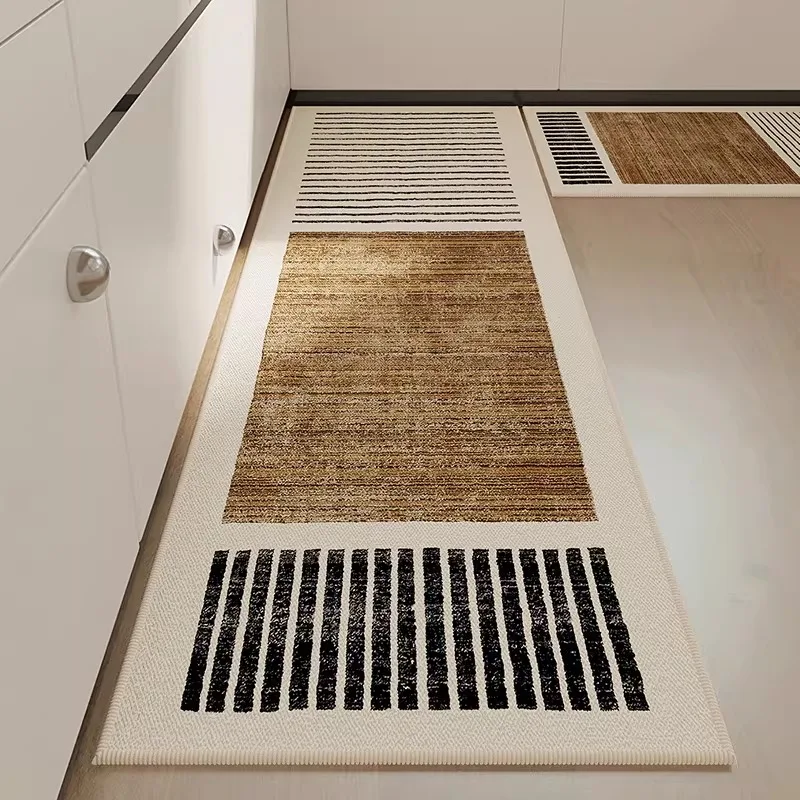 Carpet for Kitchen Floor Mat Japanese-style Anti-slip Carpets Long Foot Mats Minimalist Home Decoration Rug Alfombras De Cocina