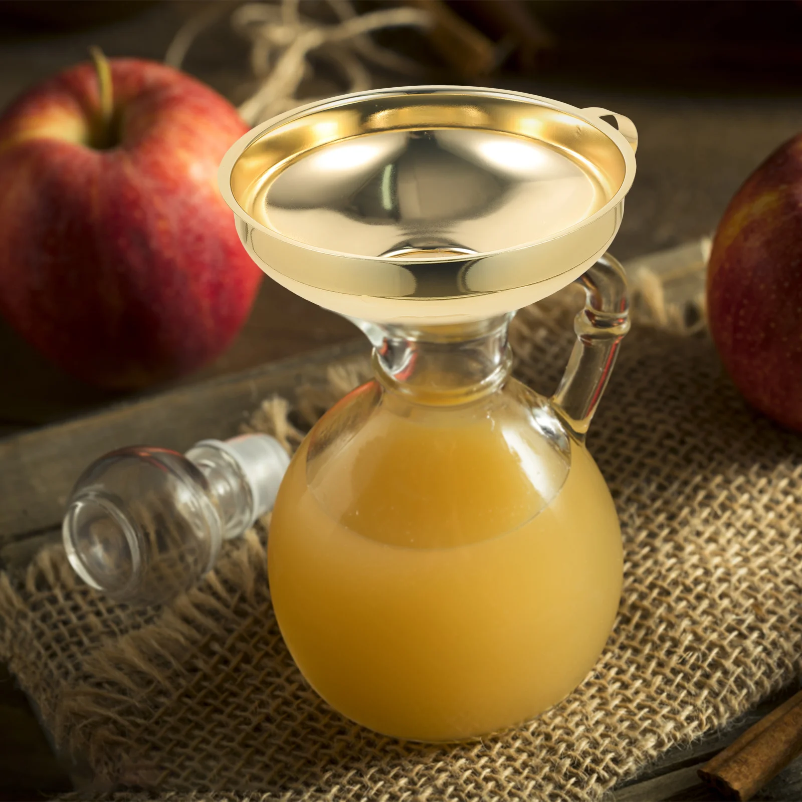 

1pc Wide Mouth Canning Funnel Stainless Steel For Liquid Transfer Multi Purpose Kitchen Gadget Jar Accessories Tools