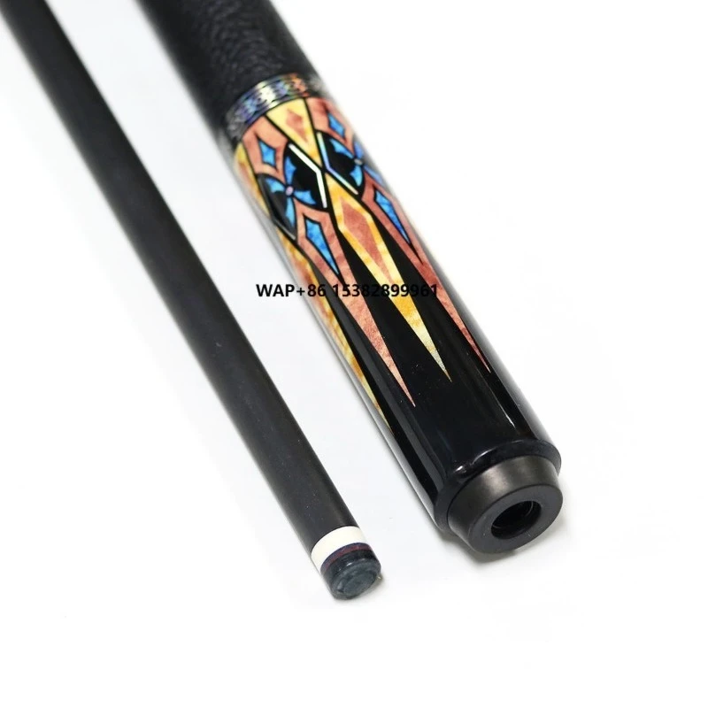 High-tech Handmade YFEN M3S Carbon Fiber Shaft & Maple Butt Billiard Pool Cue Stick With Extension