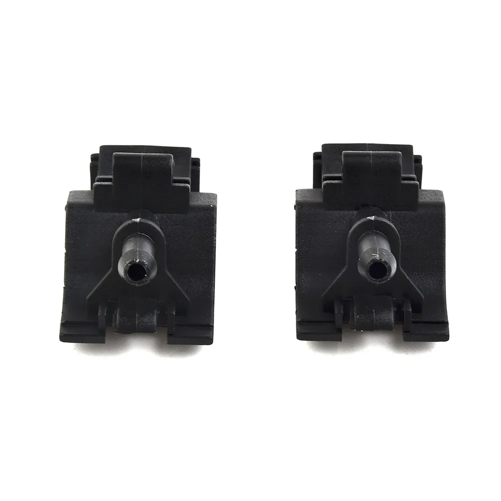 High Quality Household Wiper Nozzle Tool 2pcs Black Equipment Front Jet Plastic Replacement Washer 85381-12300