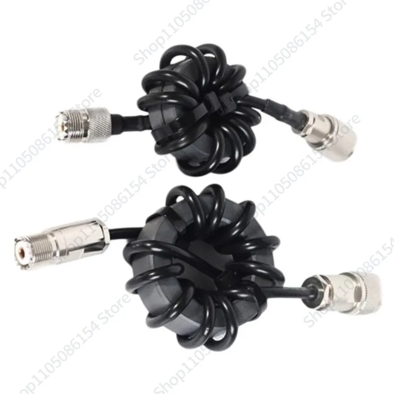 EM43/EM25 magnetic ring 1.8-30 MHz HF shortwave radio anti-interference choke 1:1 current type balun
