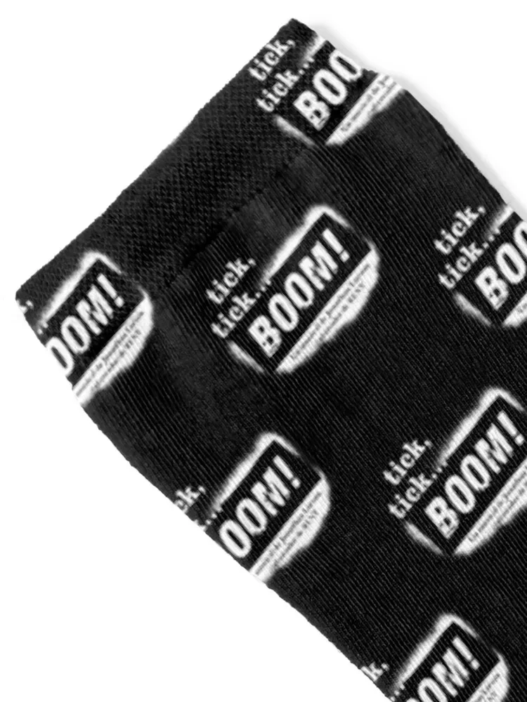 جوارب Tick Tick Boom مصممة فضفاضة غير قابلة للانزلاق لعيد الميلاد للسيدات للرجال