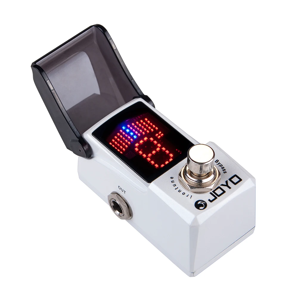 JOYO JF-326 IRONTUNE Tuner Pedal High Precision & Sensitivity Tuning Function LED Display Tuner Pedal for Guitar Bass