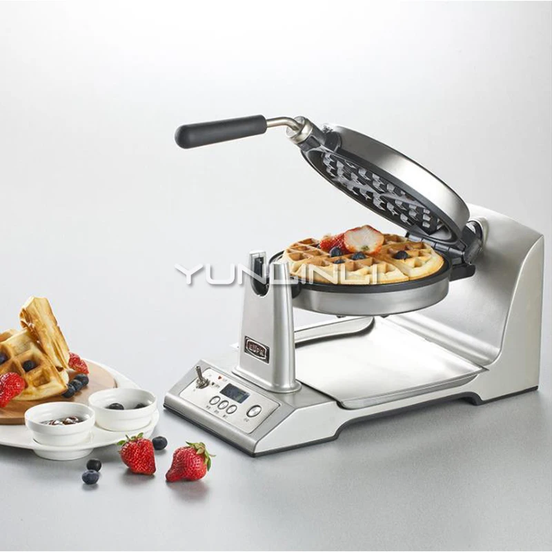 Rotation Type Waffle Maker Intelligent Waffle Making Machine Double-side Heating Electric DIY Baking Pan