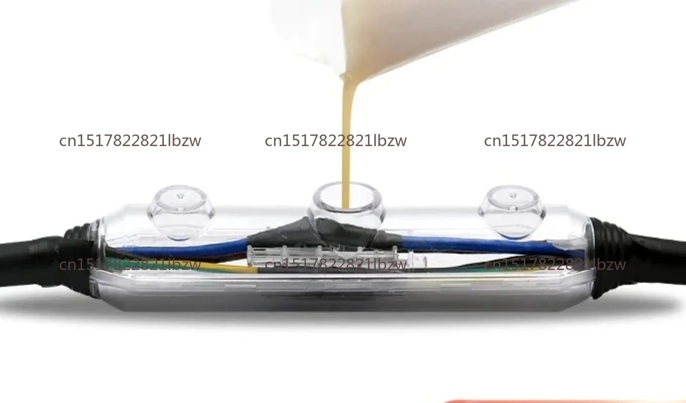 Glue injection waterproof junction box, outdoor cable joint sealing protection, general electrical sealing shell