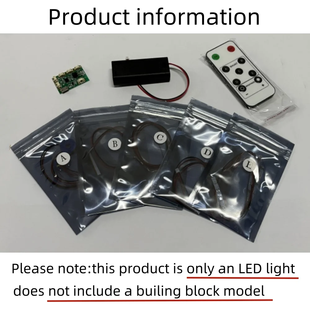 BYB LED Light Kit For 71395 Super Marioed 64 Question Mark Blocks Decorative Lamp Remote Control Not Include Lego Building