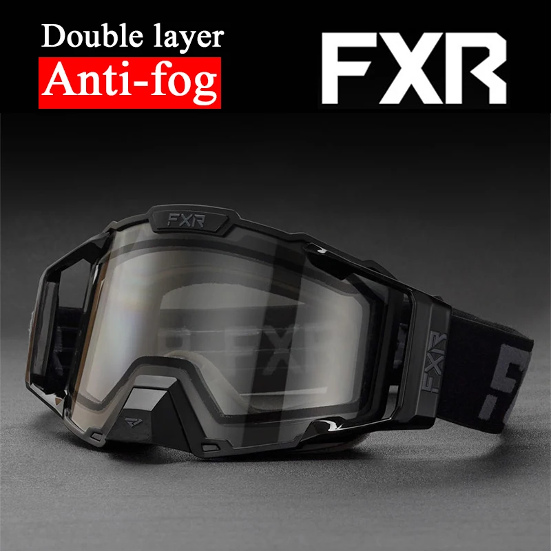 FXR COMBAT MX نظارات رياضية موتوكروس نظارات دراجة نارية قناع قسط مكافحة الضباب يندبروف حماية التزلج ركوب الدراجات