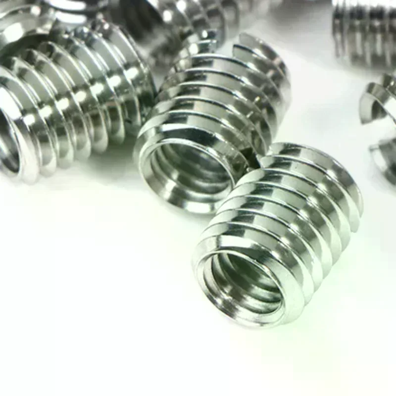 10PCS Stainless Steel Thread Adapters Convert M8 8mm Male To M6 6mm Female