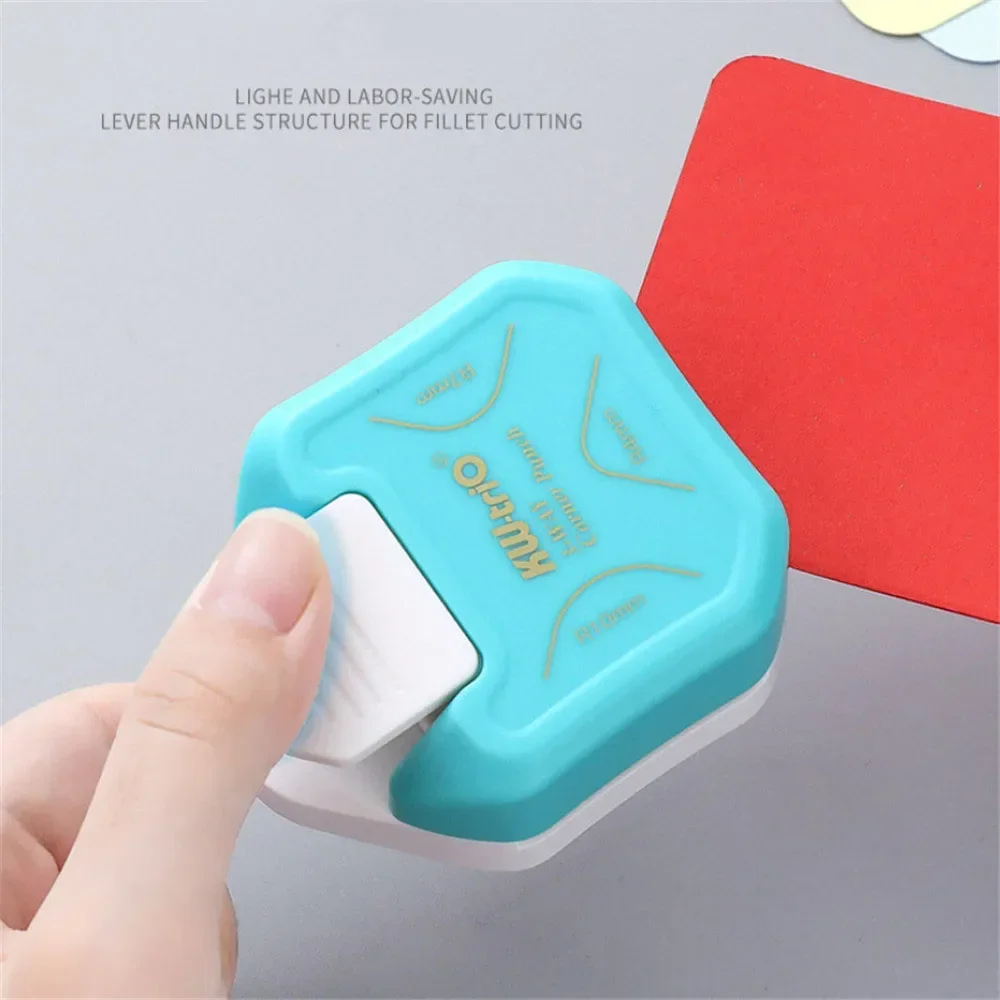 3 In 1 Plastic Punching Machine R4 R7 R10 Card Paper Hole Punch Circle Pattern DIY Paper Cutter Card Scrapbooking Punch 2024 New