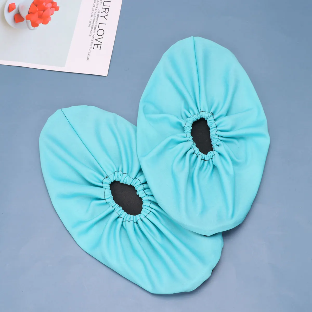

Reusable Overshoes 5 Pairs Anti Skid Household Shoes Cover Thicken Washable Adults Pouch Comfortable Nonslip Breathable Shoe