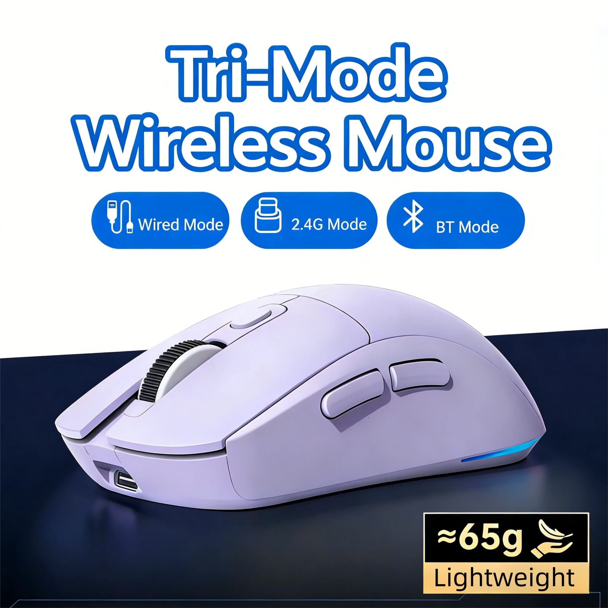 Wired/2.4G/Bluetoot…