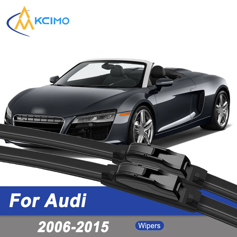 

Premium Rubber Durable Silent Windshield Wiper Blades 2pcs for Audi R8 42 2006-2015 Front Wiper Blades Set