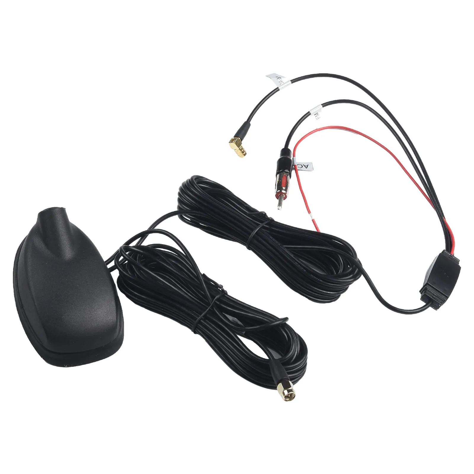 for Active Amplified Car DAB+GPS+FM Antenna High Gain and Low Standing Wave Ratio Suitable for Various Car Models