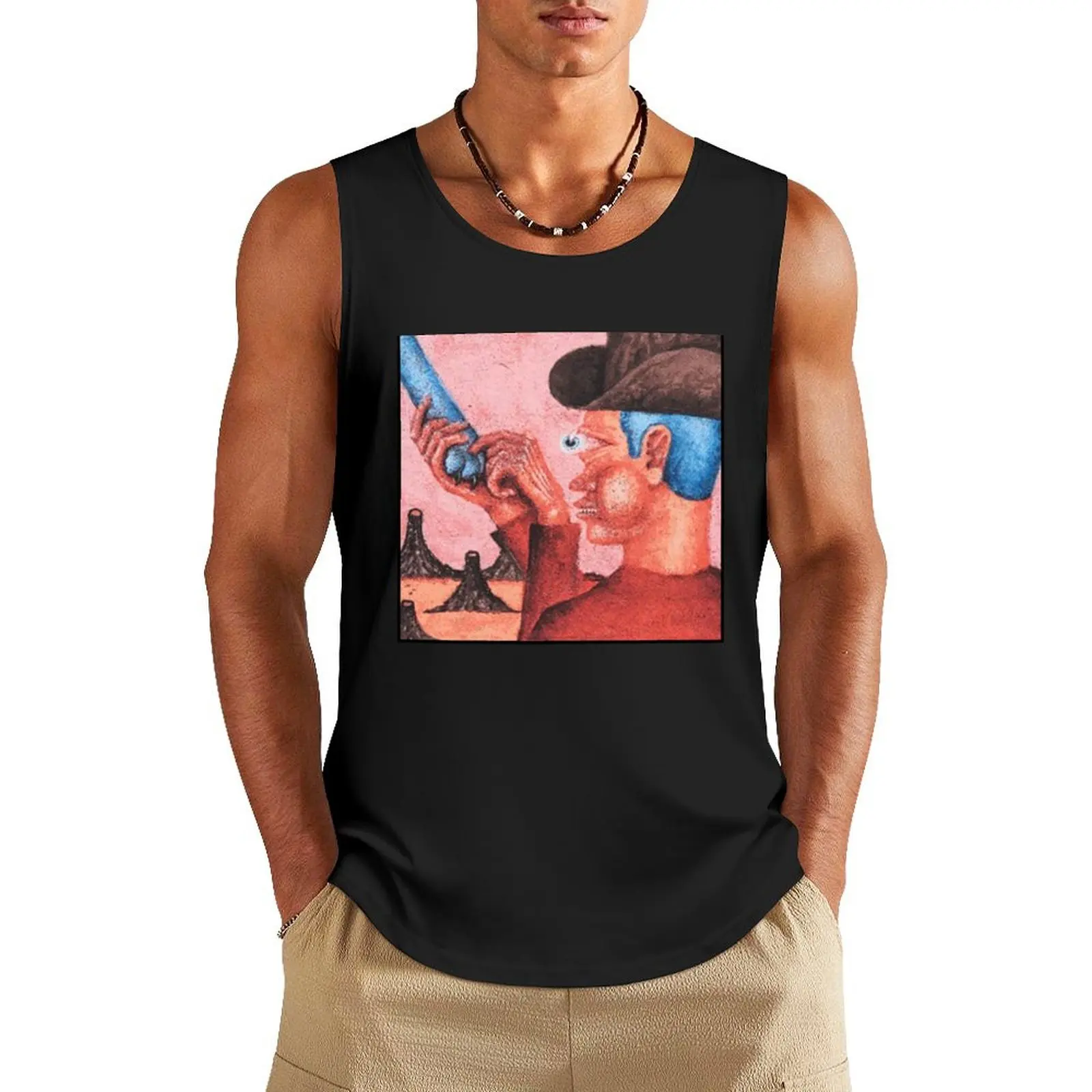 

viagra boys Tank Top basketball gym Men's t-shirts men gym summer 2025