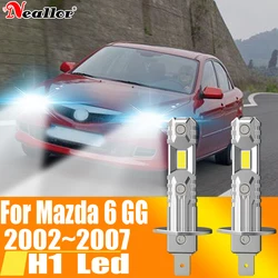 マツダ6,gg,2002-2007,h1,12V, 55W, 2ユニット用の車のヘッドライト,防曇用キャンバス電球