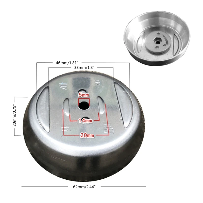 Base de lame de protection en acier inoxydable pour tondeuse à gazon électrique de jardin, accessoire opaque, kit de coupe-bordures à charge sans fil