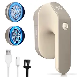 Electric Lint Remover For Clothing Hair Ball Trimmer Fuzz Clothes Sweater Carpet Fluff Spool Shaver USB Rechargeable
