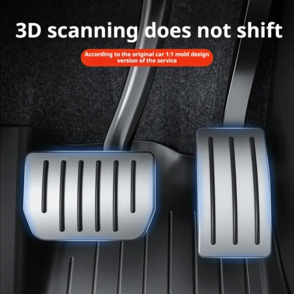 

YZ для новой модели Tesla 3 Y Highland Juniper 2019-2025, педали защелкивающейся установки, крышка педали акселератора газового топлива и газа из сплава