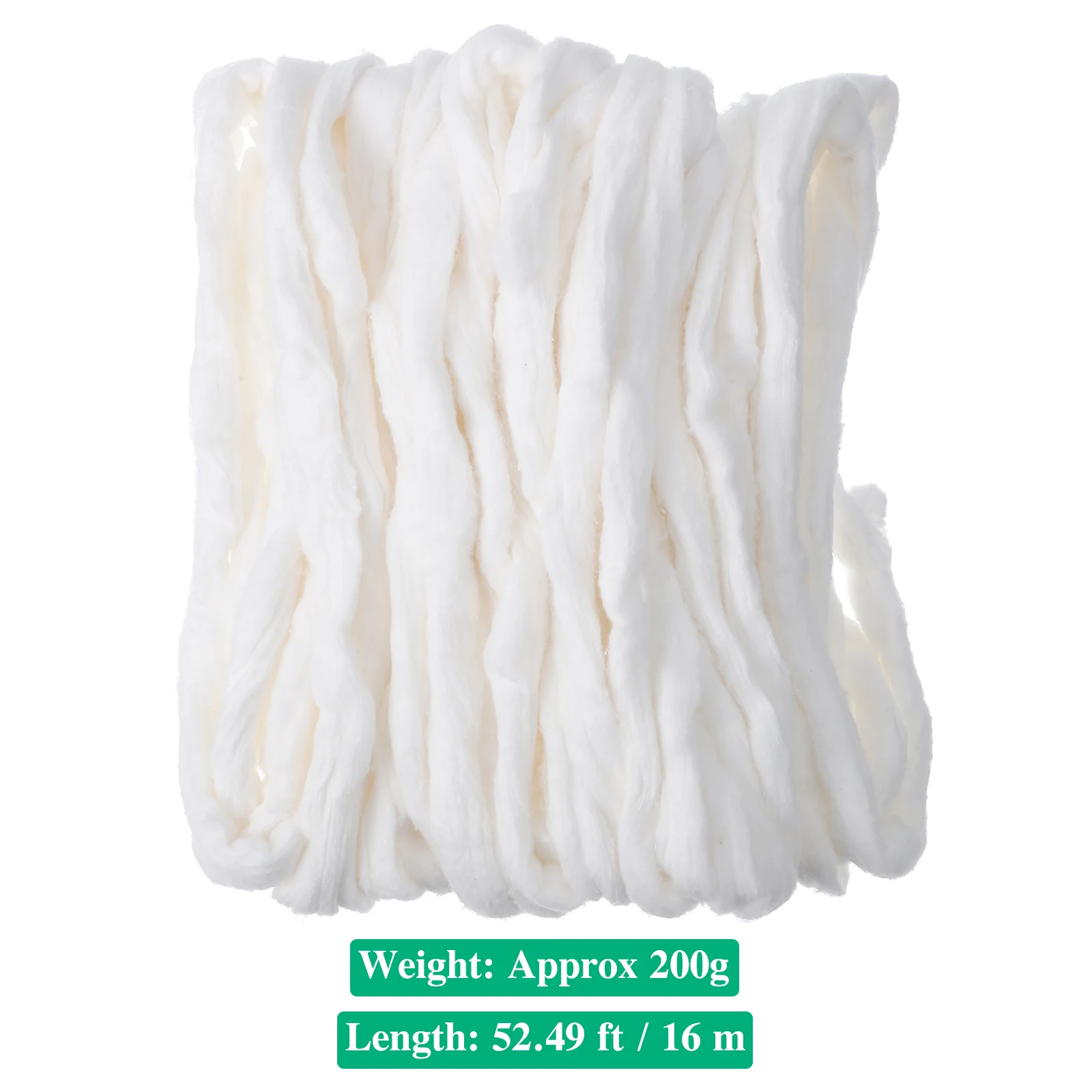 1Pack Cotton Ball Disposable Professional Makeup Hairdressing Soft White Cotton Strip Facial Use Manicure Removal Care