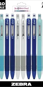 Retractable Ballpoint Pens Smooth Writing Black Ink 1.0mm Medium Point for School Office Note Taking Journal Planner Supplies 24 Pack