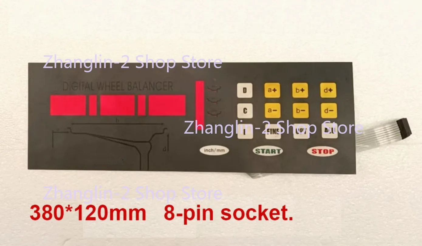 

Tyre Wheel Balancer Machine Key Board Panel Button Display Board For Unite U-120