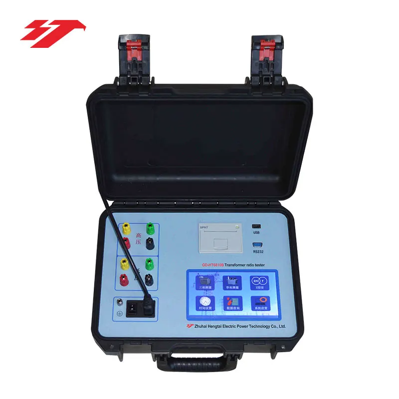 

Hengtai GD-HT6810B Electric Digital Transformer Ratiometer 3 Phase Voltage Extension Transformer Turns Ratio Test Set